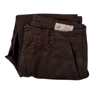 GAP Mid-Rise Downtown Khakis Brown 6R